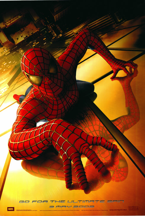 spider man 2000 one sheet double sided poster